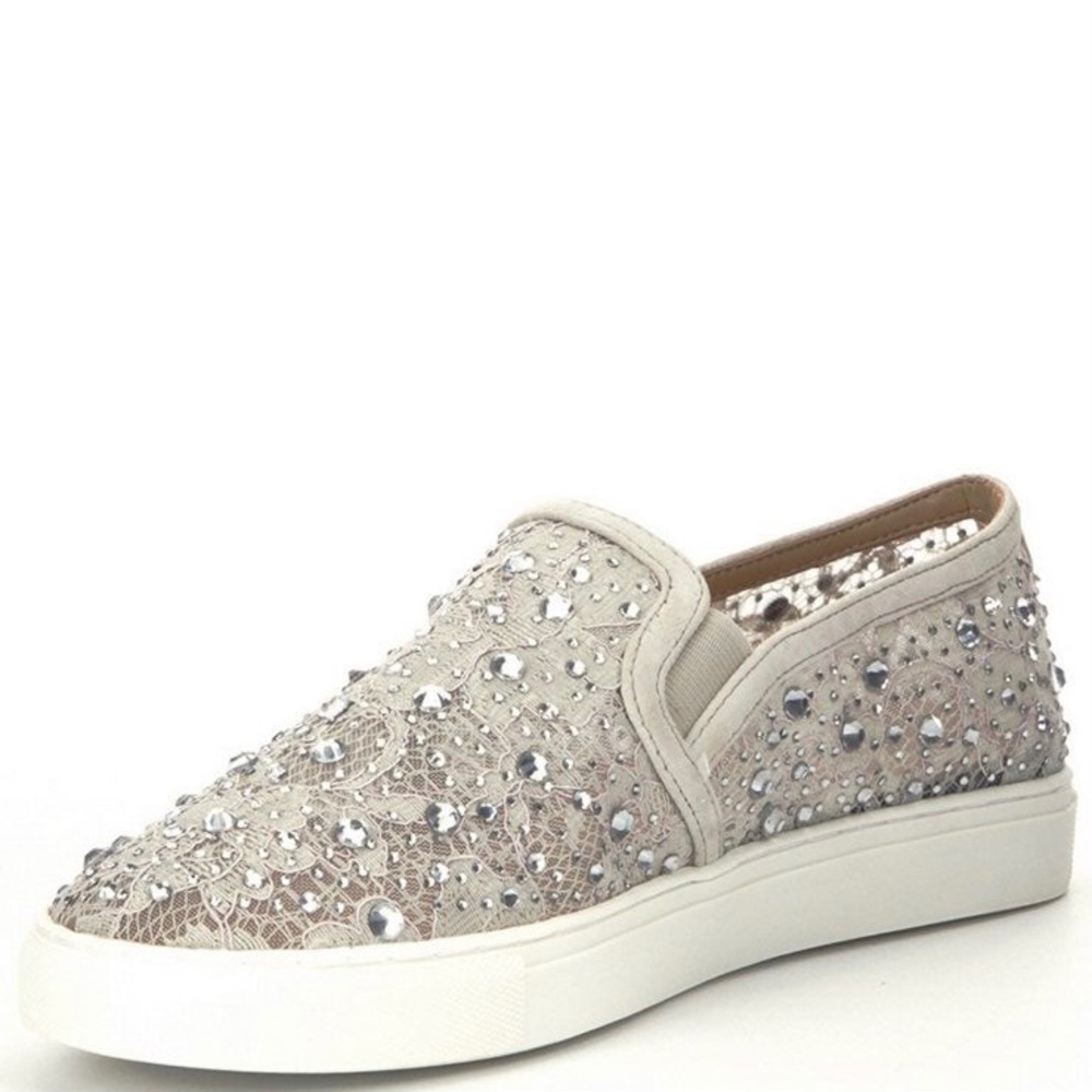 Antonio Melani Lace & Rhinestone Sneakers